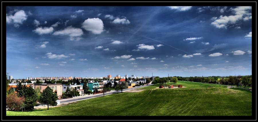 Čerešňová ul, panoráma