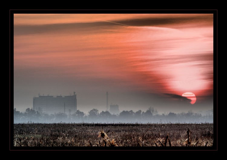 Východ HDR